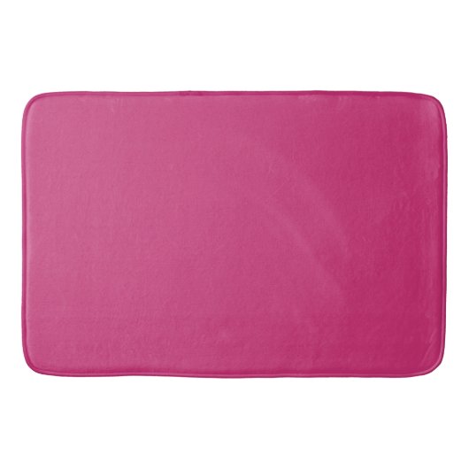 CHIC BATH MAT_ HOT PINK SOLID BADMAT (Voorkant)