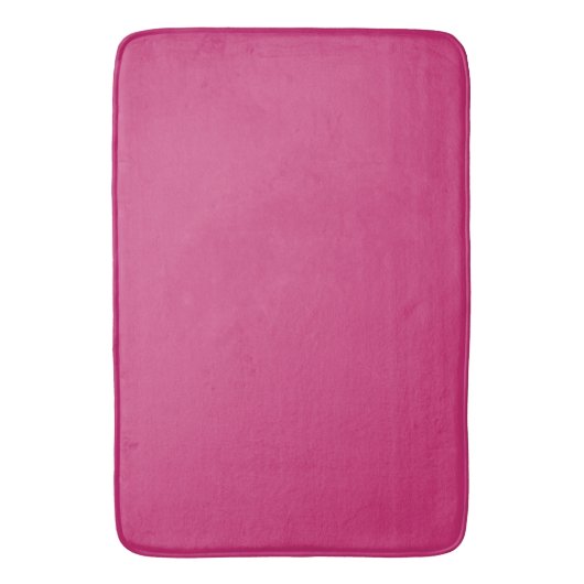 CHIC BATH MAT_ HOT PINK SOLID BADMAT (Voorkant Verticaal)
