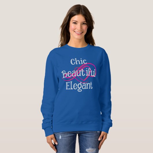 Chic, Beautiful, Elegant T-Shirt (Voorkant volledig)