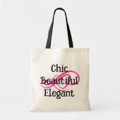 Chic, Beautiful, Elegant Tote Bag (Voorkant)