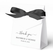 Chic Bedankt Tent Boxes voor bruiloften en eveneme