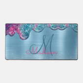 Chic bleu pourpre gouttes gouttes goutte goutte à  (Recto)