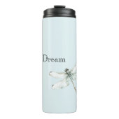 Chic Blue Dragonfly Dream Thermosbeker (Voorkant)