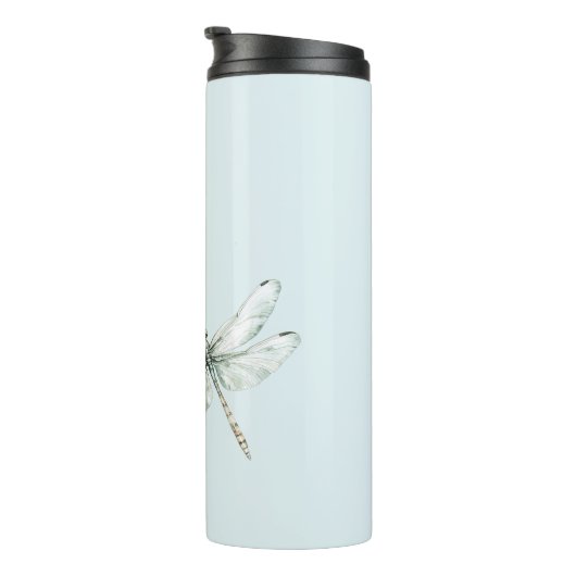 Chic Blue Dragonfly Dream Thermosbeker (Geroteerd rechts)
