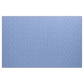 Chic Blue Periwinkle Floral Pattern Stof (Yard (91,4 cm))