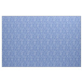 Chic Blue Periwinkle Floral Pattern Stof (Fat Quarter)