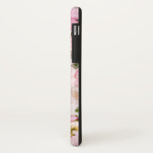 Chic  Blush Roze Waterverf Rozen Floral Case-Mate iPhone Case (Achterkant/links)