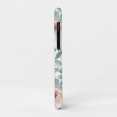 Chic Blush Watercolor Flowers coque ipad iPhone (Dos/Gauche)