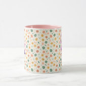 Chic Boho élégant Monogram Mug - K (Centre)