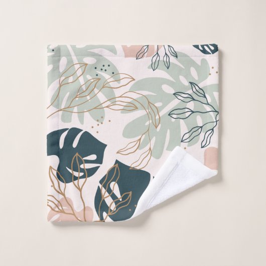 Chic boho tropical (Gant de toilette)
