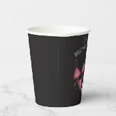 Chic boho vrijgezellenfeest poolpartij papieren bekers (Rechts)