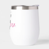 Chic Bold Script Personnalisé Bachelorette Party (Gauche)