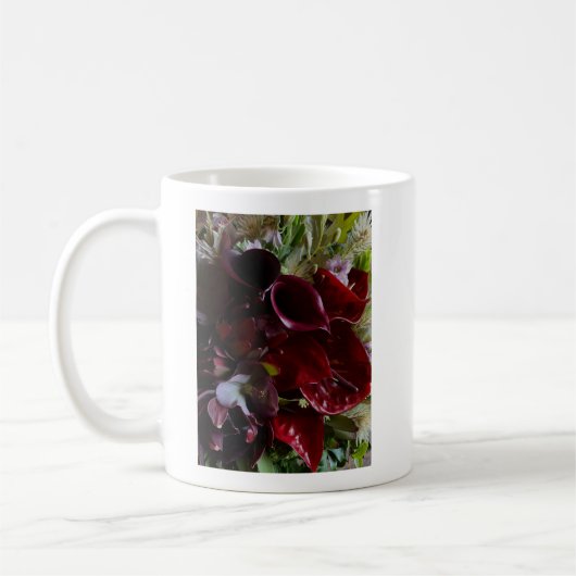 Chic Botanical Flower Mug (Gauche)