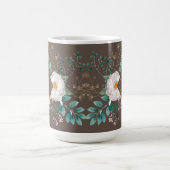 Chic Botanique Monogramme Café Mug (Centre)