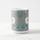 Chic Botanique Monogramme Café Mug (Centre)