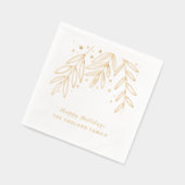 Chic Botanique Sprigs Holiday Gold (Gauche)