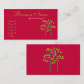 Chic Boutique Red Visitekaartje (Voorkant / Achterkant)