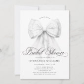 Chic Bow-Vrijgezellenfeest Kaart (Voorkant)