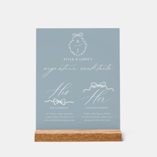 Chic Bows & Bowtie Sa Signature Boire Mariage (Recto)