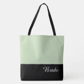 Chic Bride Canvas tas (Voorkant)
