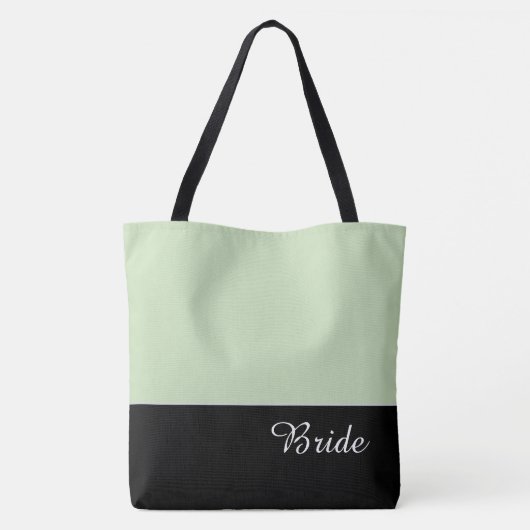 Chic Bride Canvas tas (Achterkant)