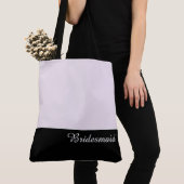 Chic Bridesmaid Canvas tas (Dichtbij)