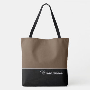 Chic Bridesmaid Canvas tas