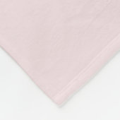Chic Bright Roze Gepersonaliseerde Waterverf Flami Fleece Deken (Hoek)