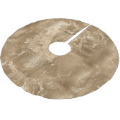 Chic Bronze Gold Kerstboom Rok (Gekanteld)