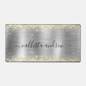 Chic brossé métal or fausse parties scintillant (Recto)