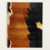 Chic Brown Black Cream Western Cowhide (Devant)