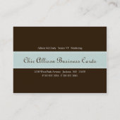 Chic Bryn Chubby Visitekaartjes (Achterkant)