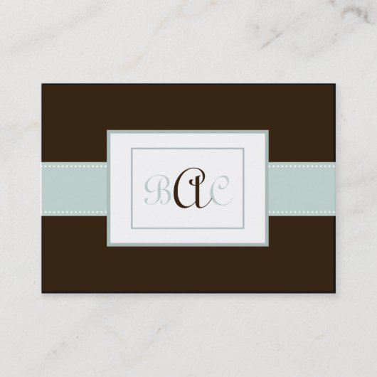 Chic Bryn Chubby Visitekaartjes (Voorkant)