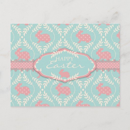 Chic Bunny Briefkaart (Voorkant)