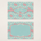Chic Bunny Gift Label Visitekaartjes (Voorkant /achterkant)