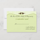 Chic cage d'oiseau vert, inséparables RSVP 3,5 x 5 (Dos)