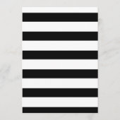 Chic Calligraphie Mariage Carte Menu Pour Plaque (Dos)