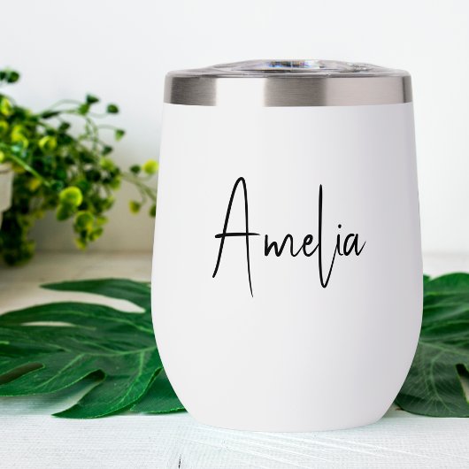 Chic Calligraphie Script Monogramme