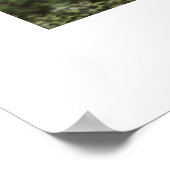 Chic Calligraphy Script Foto Trouw Welkom Bord Poster (Hoek)