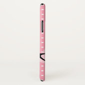 Chic Cat et Pois iPhone X Coque (Dos/Droite)