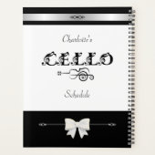 Chic Cello Student Schedule Organizer (Dos)