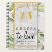 Chic Cheers to Love Mariage Gold Botanical (Devant)