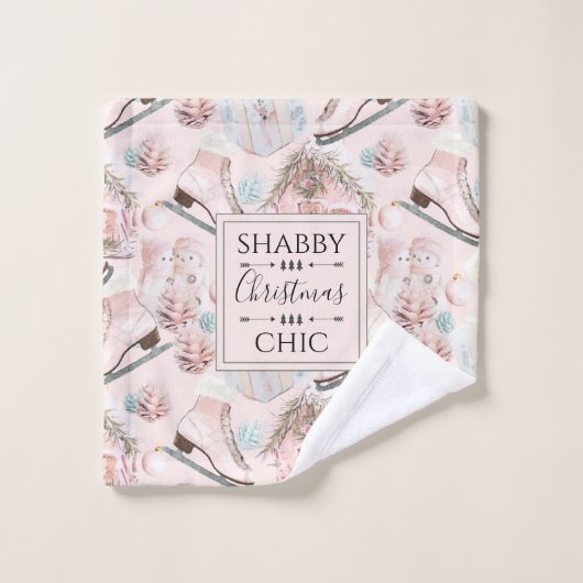 Chic chic chic chic Motif de Noël (Gant de toilette)