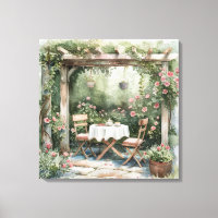 Chic Chic Chic Cottage Jardin Toile Art