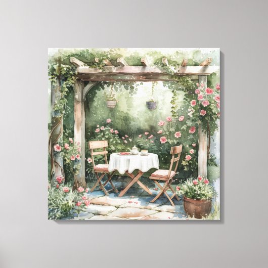 Chic Chic Chic Cottage Jardin Toile Art (Recto)