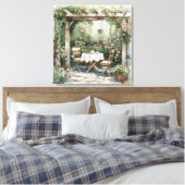 Chic Chic Chic Cottage Jardin Toile Art (Insitu(Chambre))