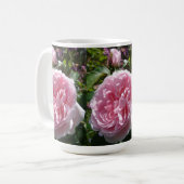 Chic Chic Roses rose Vintages Filles Fouilles Mug (Devant gauche)
