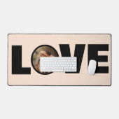 Chic Chien Photo Loisir Typographie Personnalisé B (Clavier et souris)