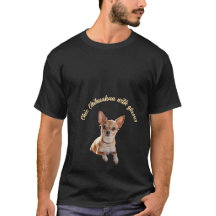 Chic Chihuahua T-shirt met bril