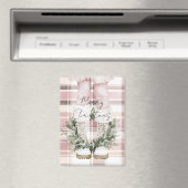 Chic Christmas Blush Pink Legs Laarzen Magneet (Insitu (Vaatwasser))